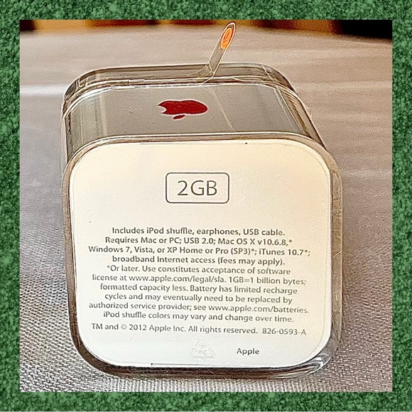 Apple iPod Shuffle Pink MD773LL/A 2GB 4th Gen Brand Spanking NEW! - Picture 4 of 14